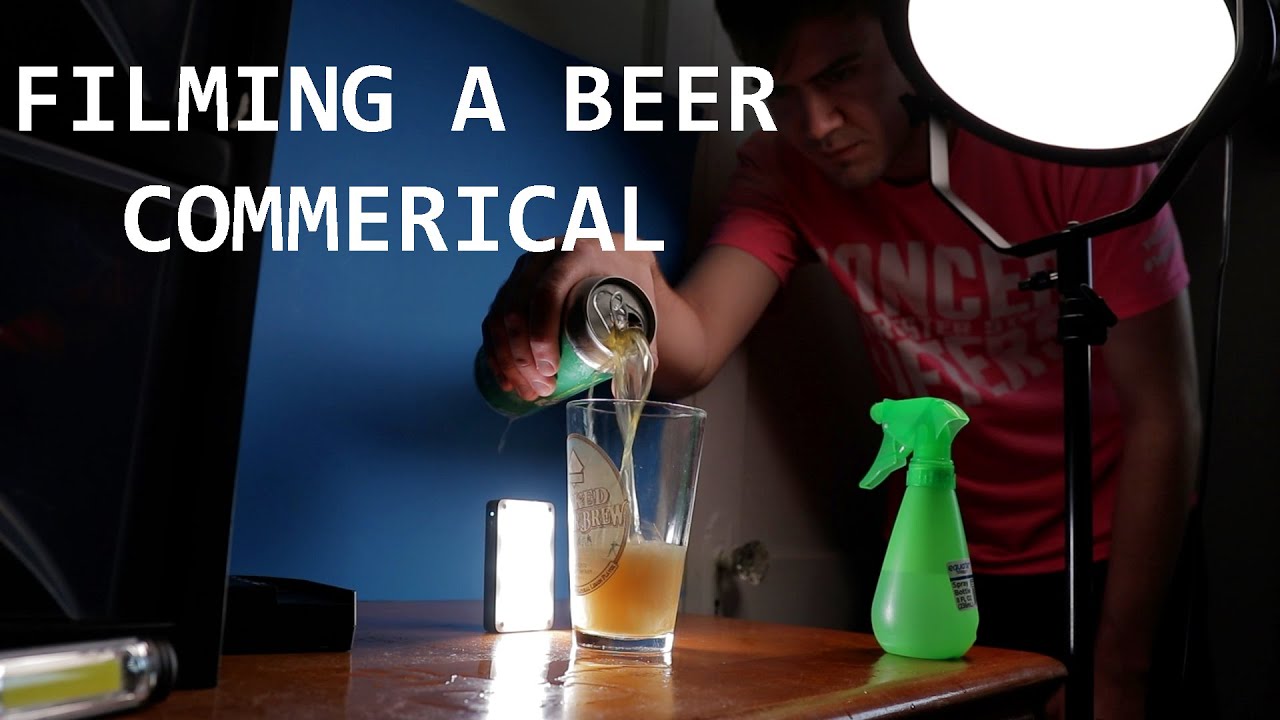 Filming a Beer spec ad (CANON 80D Spec Ad)