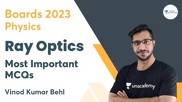 Ray Optics | Most Important MCQs | Boards 2023 | Vinod Kumar Behl
