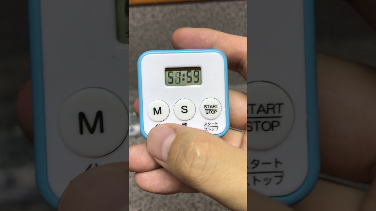 ダイソーの時限爆弾式キッチンタイマー Youtube