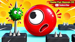 Hungry ball level 1781-1800 ! Green ball ko chadaya suli 🥹🫣 ! Android  / ios ! Game Fun Heaven 03 !  screenshot 4