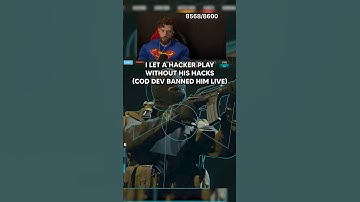 I MADE This HACKER Turn OFF His Cheats!  #warzone #callofduty #cod