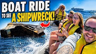 Red Sea Speed Boat to see Shipwrecks | Rough Sea | Vlog | Egypt 🇪🇬 2025