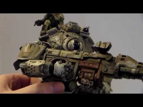 Play Arts Kai Titanfall Atlas Titan Figure Review