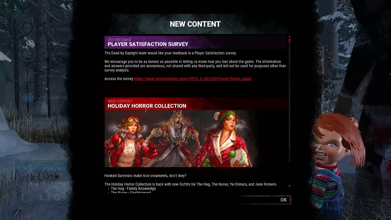 Orange Takes The Dead By Daylight Player Satisfaction Survey