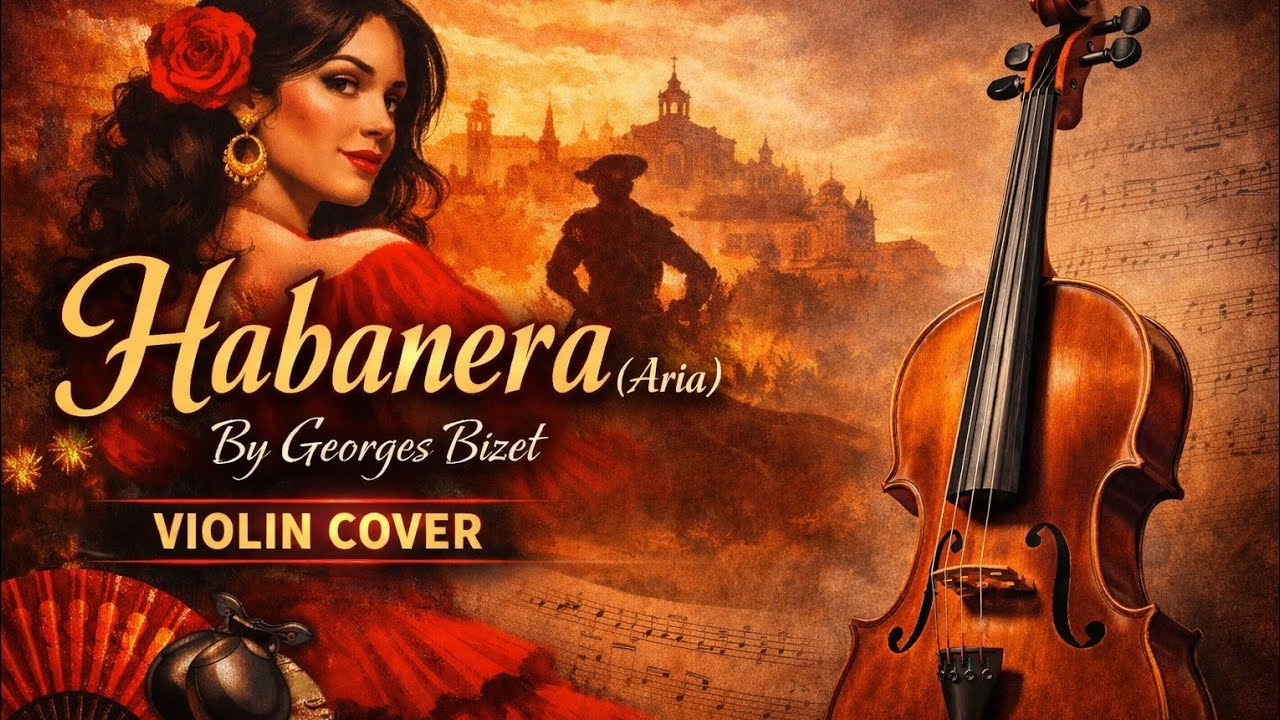 Habanera (Aria) by Georges Bizet | Violin Cover | Carmen Opera Theme | Classical Music 