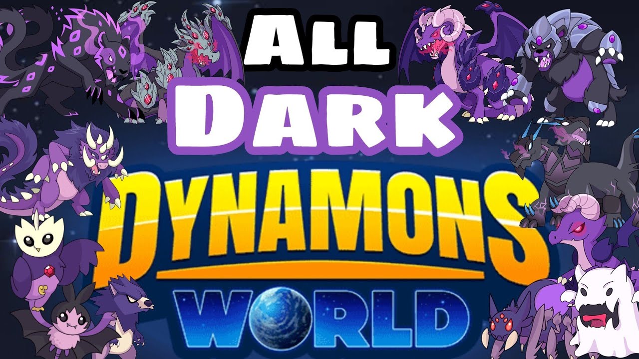 All Dark Type in Dynamons World