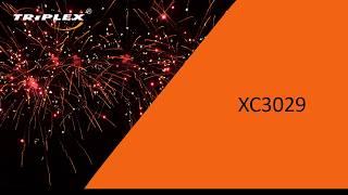 FAJERWERKI XC3029 9S 1.2'' LINE F3 TRIPLEX FIREWORKS