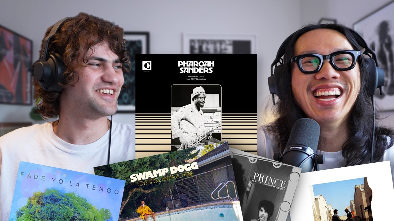 MJ Lenderman plays records at my house!