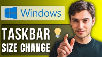 How To Make Windows 11 Taskbar Smaller or Bigger | Full Guide 2025