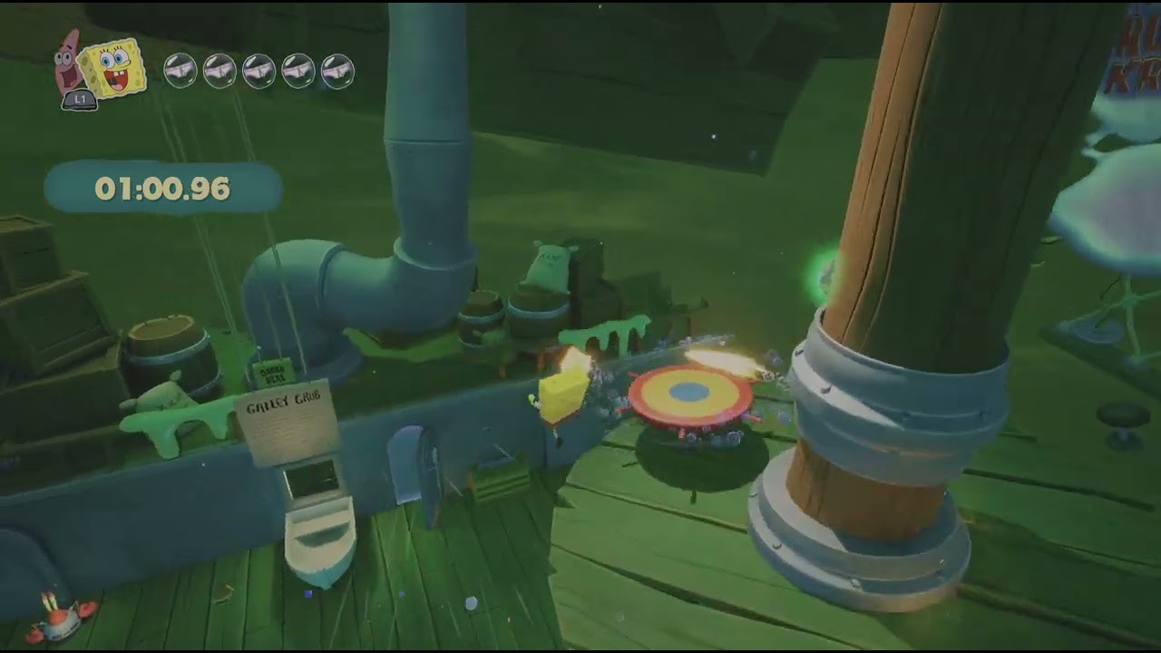 SpongeBob SquarePants: Titans of the Tide- Plankton's Portal Challenge- Krusty's Nightmare