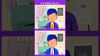5 Farkı Bul! En Zor Zeka Testi – %95 kişi hepsini bulamıyor! #travel #bilgiteknolojileri #bulmaca