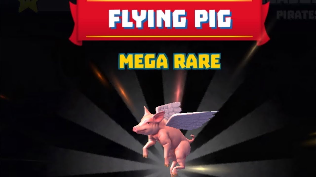Flying Pig Mega Rare Unlocked !!! King of Crabs YouTube