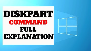 HOW TO USE DISKPART TO CLEAN AND FORMAT DRIVE