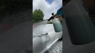 Satisfying Car Washing Asmr In Hd #Carmaintenance #Carcare