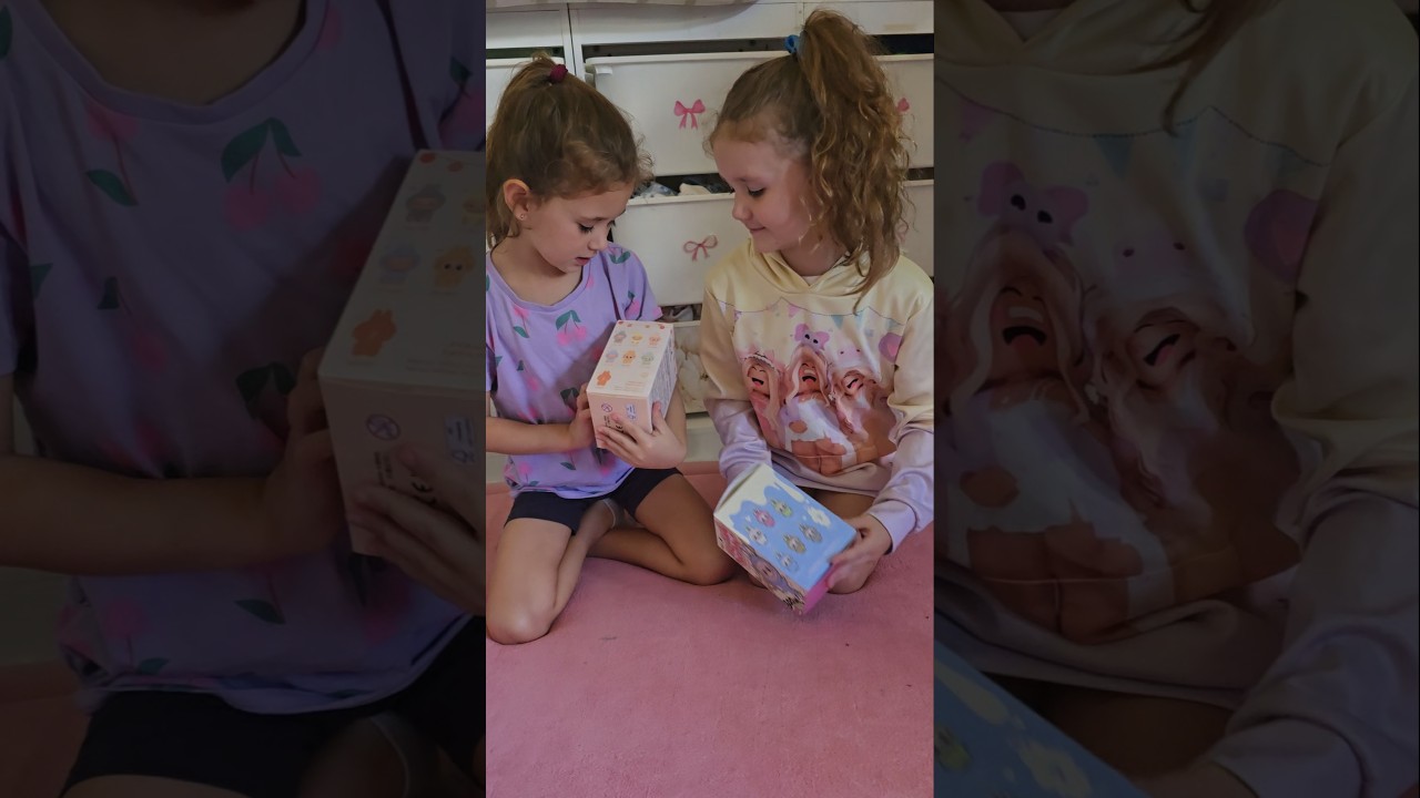 opening our first labubu #opening #labubu #zizi #soymilk