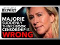 Book Ban Proponent Marjorie Greene Whines About Her Book Being Censored