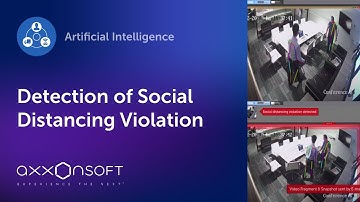 Detecting social distancing with AxxonSoft AI