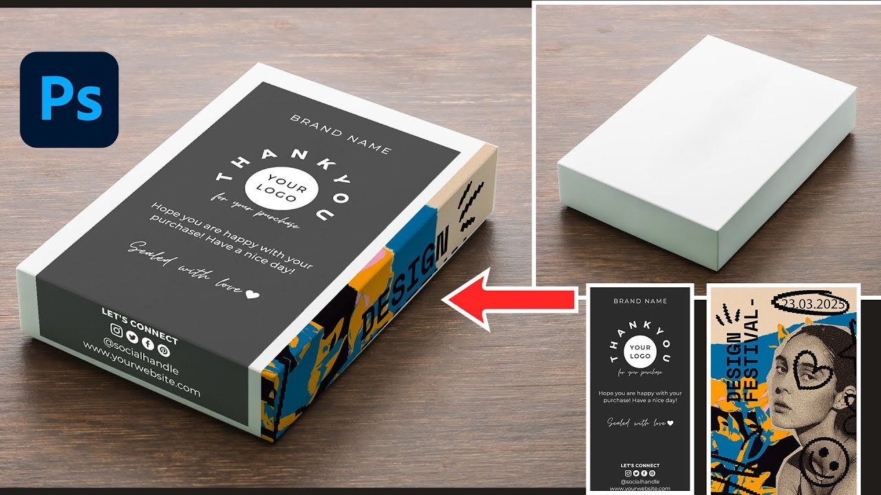3D Box Mockup Creation in Photoshop (Easy & Fast Method)