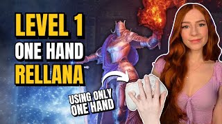 Rellana, Twin Moon Knight with ONE HAND (No Hit) | Elden Ring DLC