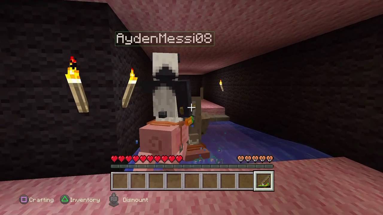 Minecraft Mini Game World #2 w/Ayden.  RR, Pig Race, KingOfTheHill, Boncy Castle, Food Stands