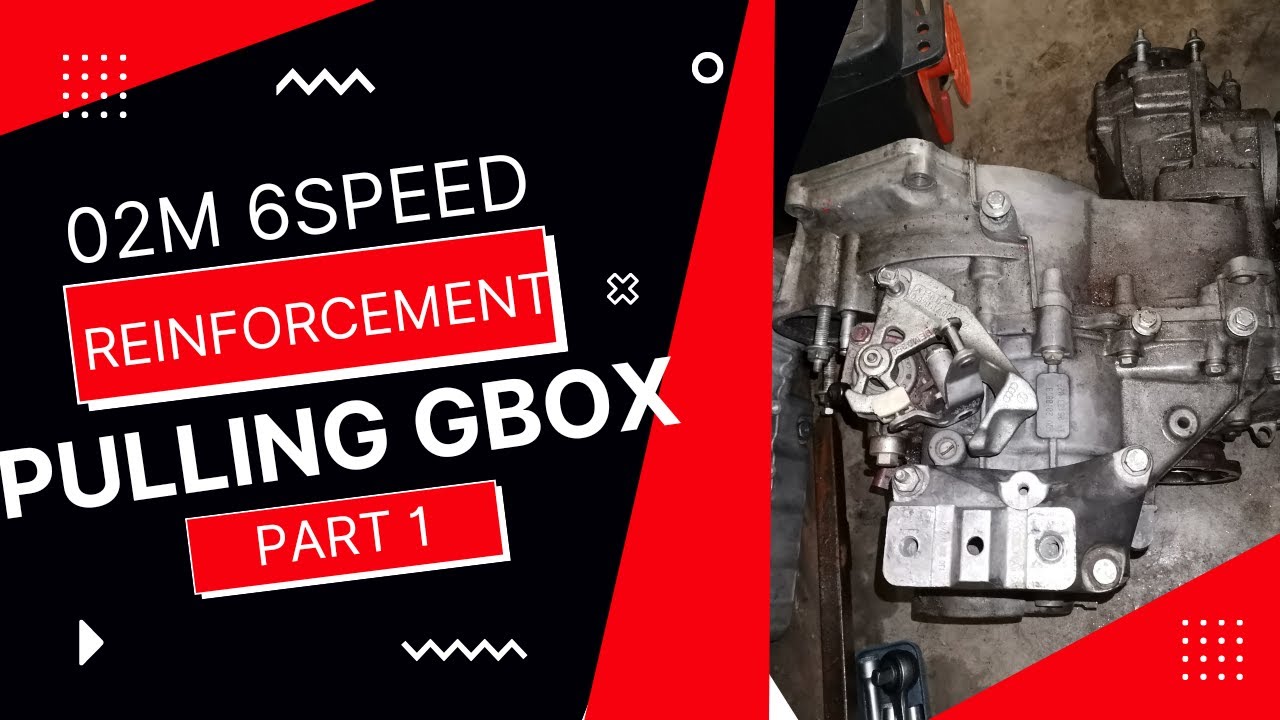 02M 6-Speed Transmission Upgrade Pt1: Removing R32 Turbo Engine and ...