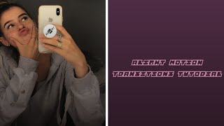 𝟰 𝗮𝗹𝗶𝗴𝗵𝘁 𝗺𝗼𝘁𝗶𝗼𝗻 𝘁𝗿𝗮𝗻𝘀𝗶𝘁𝗶𝗼𝗻𝘀 𝘁𝘂𝘁𝗼𝗿𝗶𝗮𝗹