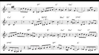 Blue Mitchell - Wynton Kelly I'll Close My Eyes Transcription chords