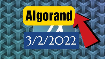 Algorand price prediction 2 mar 2022,Crypto Raza, algorand today latest news