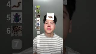 Ranking Bugs If They Landed On Me