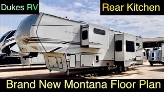 New Montana Floor Plan - 2023 Keystone Montana 3901RK Rear Kitchen - Full Time Rated