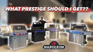 The Whole Napoleon grill Family Together! (What prestige model should I buy?)