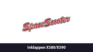 Space Scooter - Inklappen X580 X590 Nl