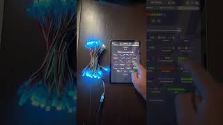 M5Stack nano C6 with Pixels String Firmware controlling neopixel LEDs #neopixel #m5stack #esp32
