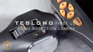 Teslong TD500 Articulating Inspection Camera First Use Video Manual