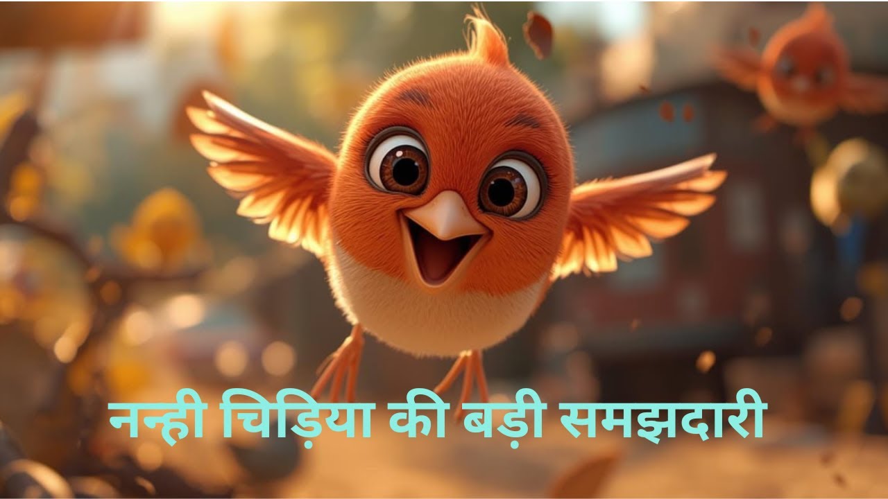 The Little Bird’s Big Wisdom            नन्ही चिड़िया की बड़ी समझदारी