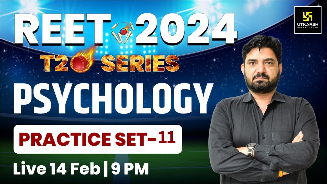 REET 2024 | REET Psychology Practice Set 11 | Psychology for REET | Surendra Sangwan Sir