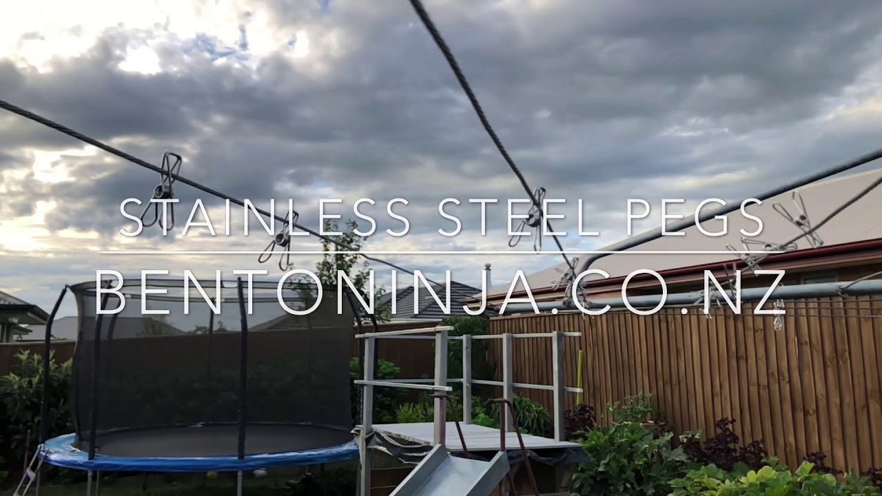Forever Pegs - Best Stainless Steel Clothes Pegs by Bento Ninja 