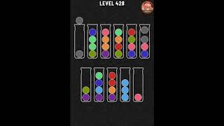 Ball sort Puzzle level 428