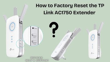 How to Factory Reset the TP Link AC1750 Extender | Troubleshoot tp link extender issues