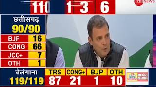 What Rahul Gandhi has to say on his victory in Rajasthan, M.P and C...