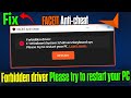 Fix FACEIT Anti-Cheat Forbidden Driver keyboard.sys Error 🔧🎮