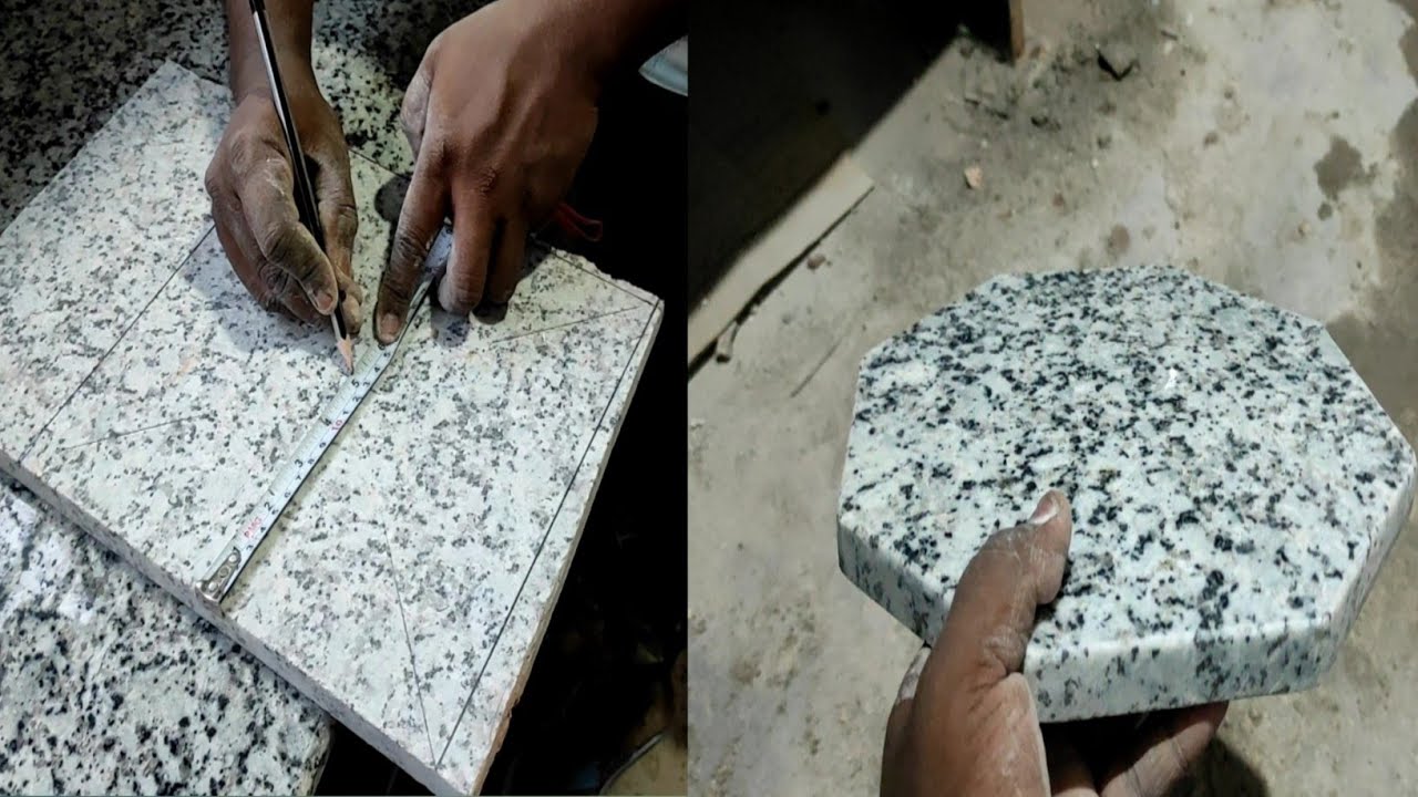 Granite Roti Granite marble ka roti chakla kise banaye || 20 Paisa design me chakla ...