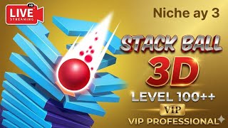 Level 999 vs Fireball! 🔥 Stack Ball Insane Speed Run! 😱
