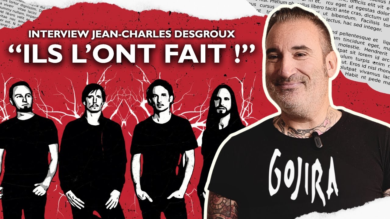 Dans l'intimité de Gojira | Interview de Jean-Charles Desgroux