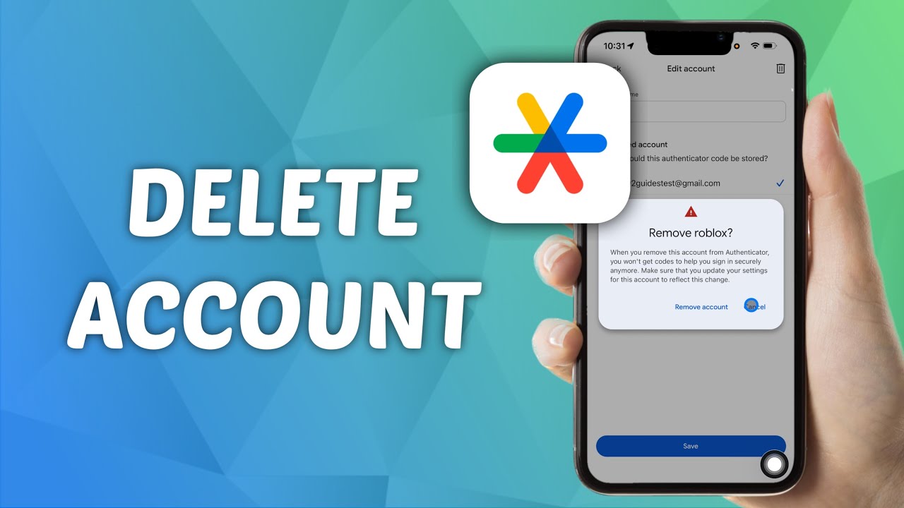 How to Delete Accounts on Google Authenticator - YouTube