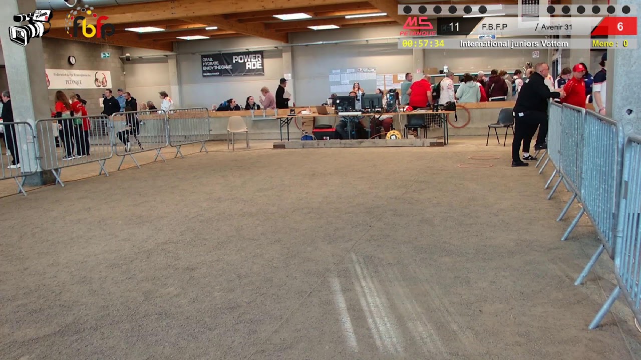Miniature : Pétanque International Juniors Vottem, 5éme partie de poule