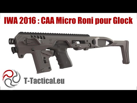 IWA 2016 : CAA Micro Roni pour Glock | t-tactical.eu