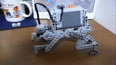 4 Legs Robot with Lego Technic 8293 Power Function 1