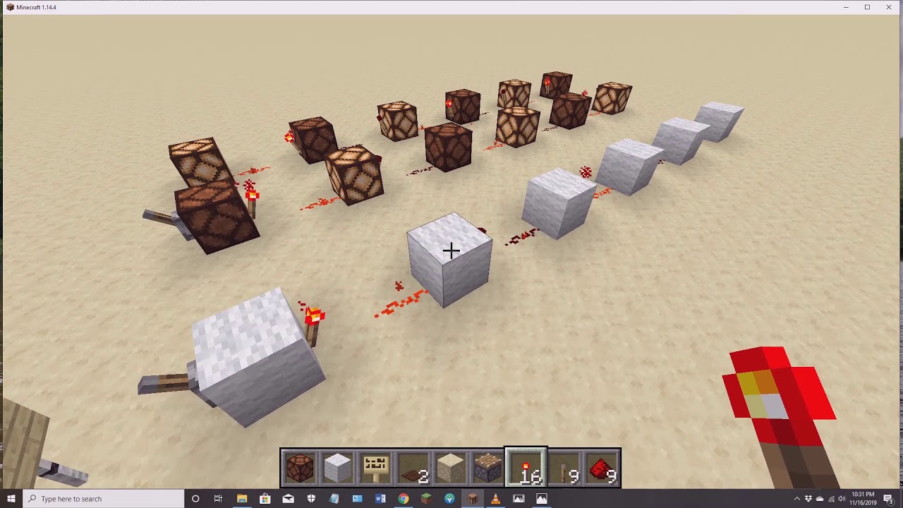 Repeater Circuits in Minecraft - YouTube