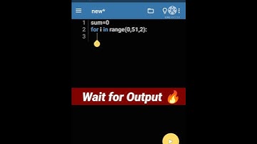 😍 Learn programming🔥|| sum of all first 50 even numbers #python #programming #short